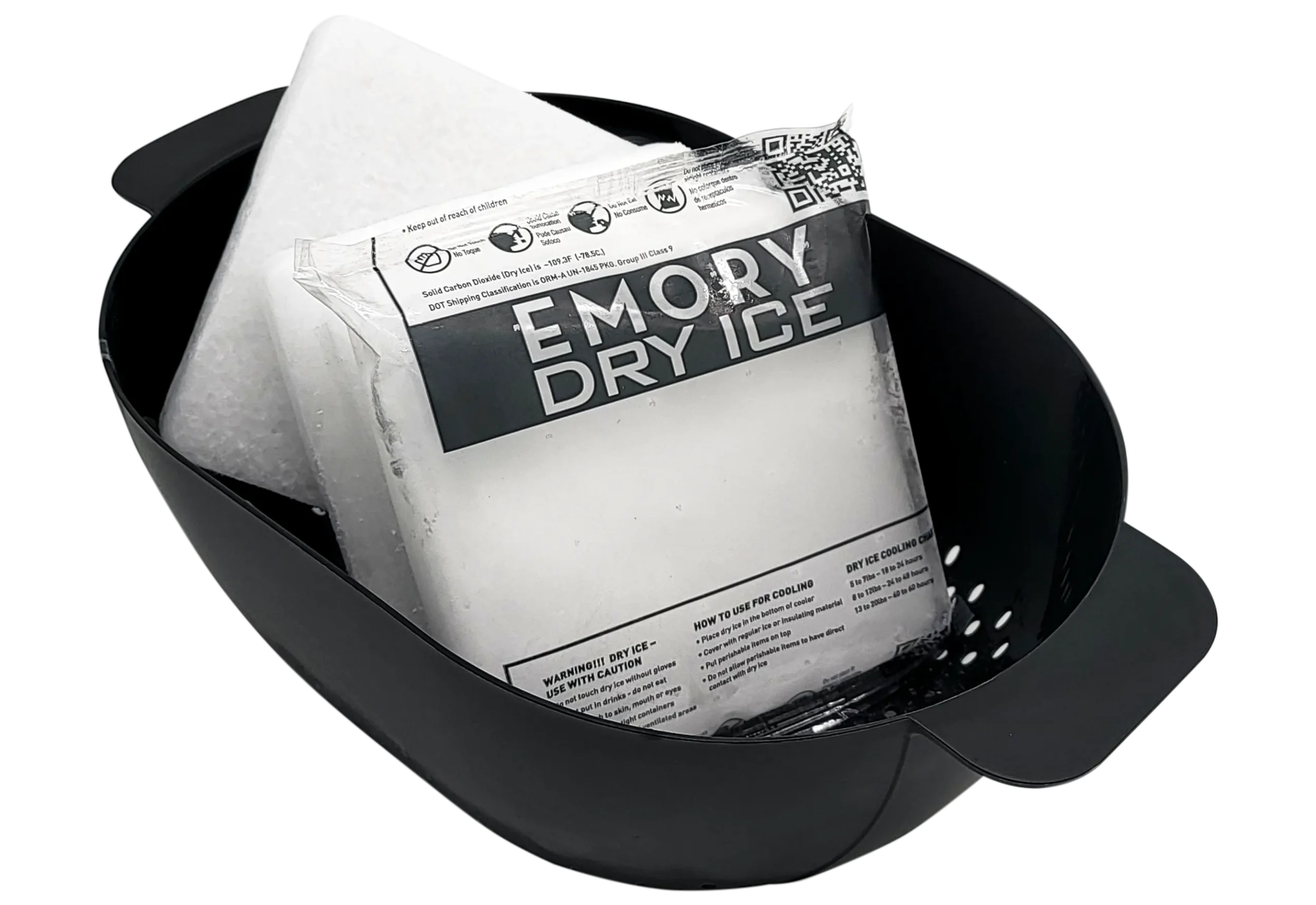 Emory Airline Cut Dry Ice Packaging