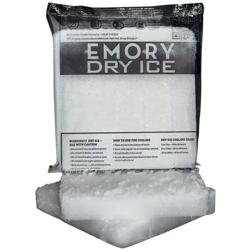 Emory Dry Ice Products Package